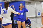 VB vs RIC  Wheaton Women's Volleyball vs Rhode Island College. - Photo by Keith Nordstrom : Wheaton, Volleyball, VB